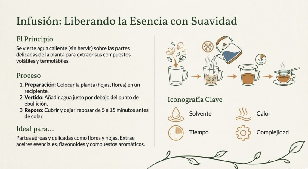 liberando la esencia con suavidad