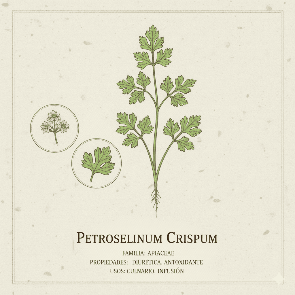 perejil planta